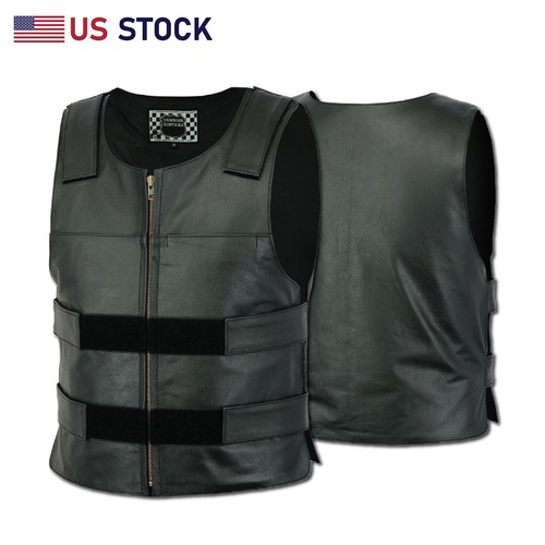Gilet moto pelle stile - moto,