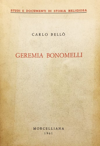 Geremia bonomelli con - geremia, bonomelli.