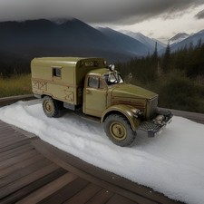 GAZ-63 Radio Van KUNG 1:43