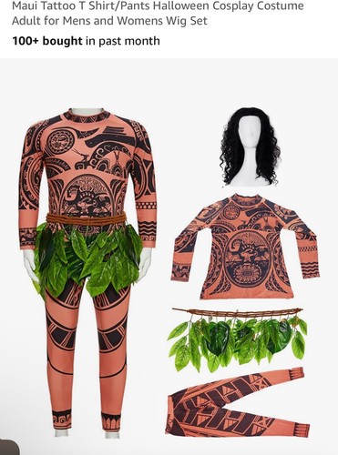 Costume tatuaggio maui - tatuaggio,