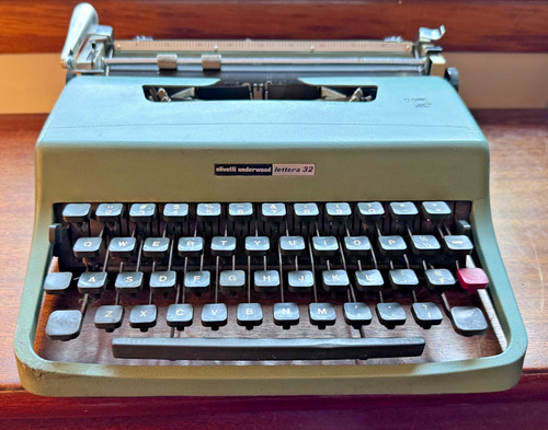60s olivetti underwood lettera - underwood,