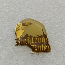 Pin's RIGHTEOUS RULER-Vintage Vêtements Accessoires Harley Davidson -P1O8