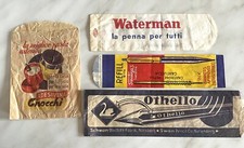 Lotto 4 Buste Per Penne Matite Waterman Othello Refill  Gnocchi Anni 30