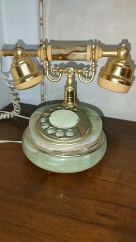 Telefono onice retrò made - telefono, in