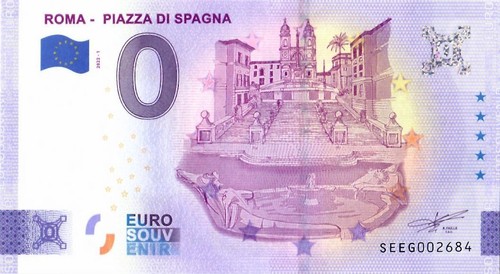 Banconota euro roma - 0,