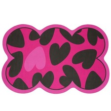 Bath Mat Rug Hot Pink