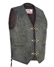 Giubbotto pelle cappotto biker