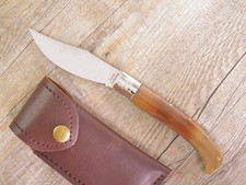 COLTELLO  23 CM SARDEGNA SARDO ARBURESA MANICO IN corno montone grezzo ARBUS