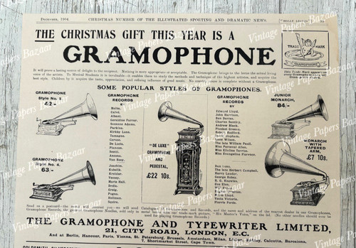 Gramophone typewriter london - gramophone,