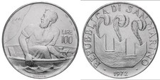 1972 SAN MARINO 100 LIRE IL