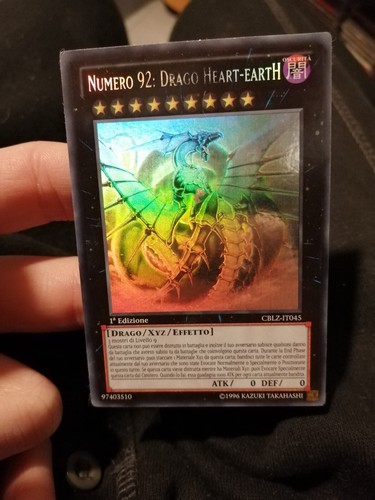 Carta yugioh numero drago - yugioh,