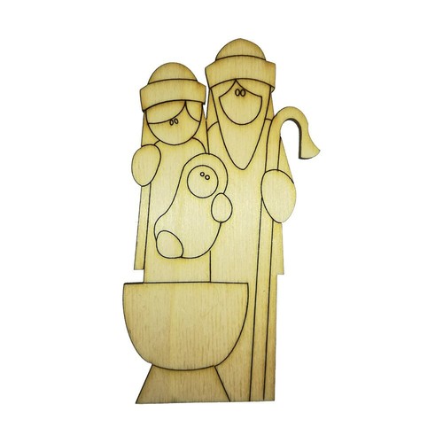 Sagoma legno nativita - sagoma, in