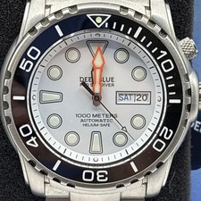 Orologio Uomo Deep Blue White