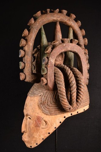 Maschera elmetto igbo - maschera,
