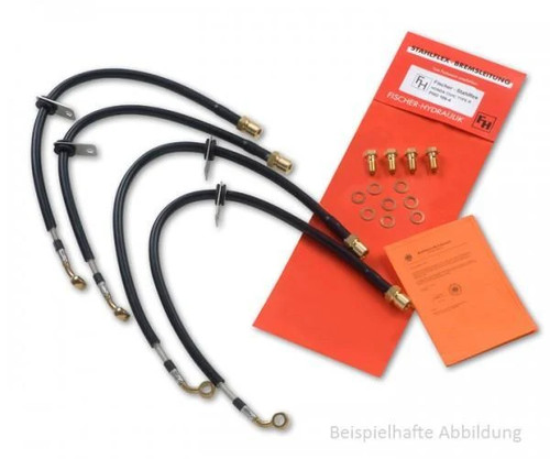 Tubi freno fischer steelflex - freno,