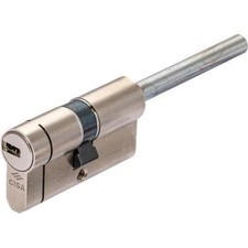 CILINDRO SAGOMATO ASTRAL TEKNO PRO POMOLO CISA  OTT.NICH.SATIN CHIAVI 5+1 MM ...