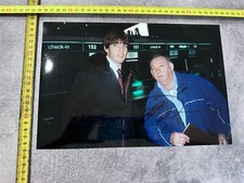 FOTO PICTURE PHOTO MILAN KAKA AUTOGRAFATA SIGNED NO MAGLIA SHIRT MATCH WORN