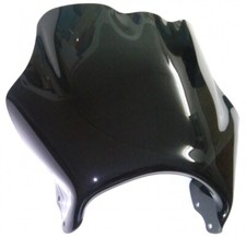 CUPOLINO FUME' SCURO UNIVERSALE PER MOTO NAKED CAFE' RACER FARO TONDO