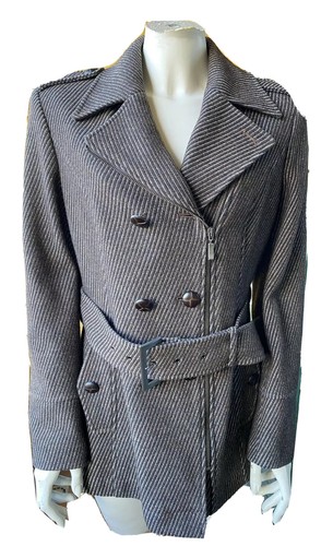Cappotto righe claudia gil - righe,