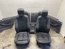 TAPPEZZERIA PELLE NERA BMW SERIE 4 COUPE F32 SEDILI SEDILE 2013 2020 B2494