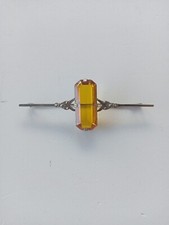 Vecchia spilla deco' barretta   