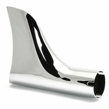 Terminale FISHTAIL per Marmitte Scarico Harley Davidson Moto Custom Chopper Hd