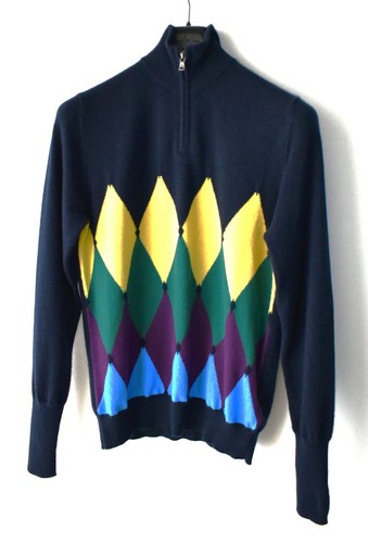 Maglione ballantyne blu - maglione,