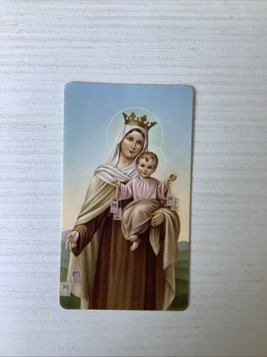Santino immagine sacra madonna - santino,