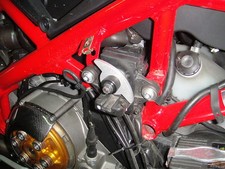 Piastra motore scarico - motore, ducati