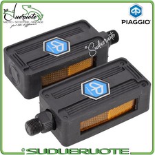 PEDALI COPPIA DI PEDALINI POGGIAPIEDI PIAGGIO SI 50 CIAO BOXER BOSS BRAVO GRILLO