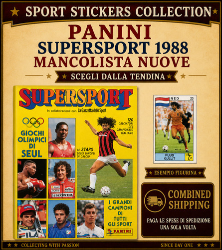 Panini supersport 1988 - panini,