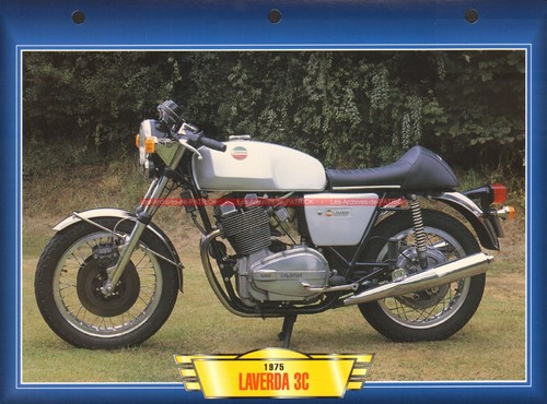 Laverda 1000 1975 fiche - 3c,