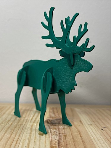 Gadget natale kit renna - 3d,