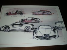 Alfa romeo stampa designer - stampa, "