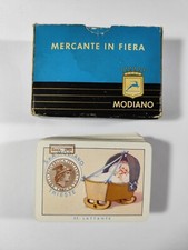 CARTE DA MERCANTE IN FIERA N. 250 MODIANO  IN TRIPLEX , DEL GENNAIO 1965, RARE!!