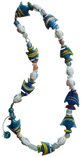 Collana pesce lampada - collana,,