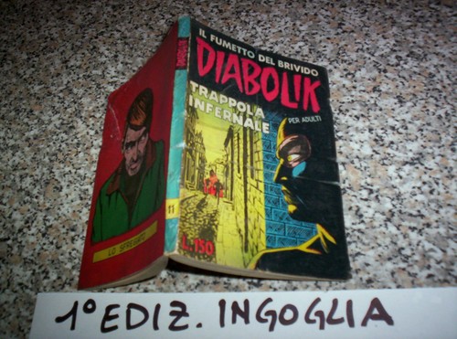 Diabolik prima serie - diabolik, 1°