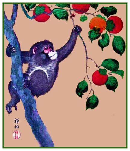 Scimmia koson ohara shoson - ohara,