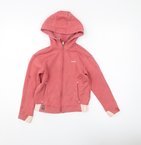 Artengo girls felpa - girls, rosa