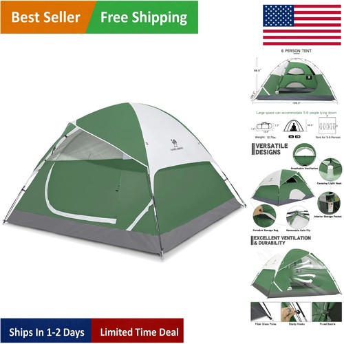 Ampia tenda zaino portatile - a,