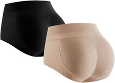 2PCS Donna Mutande Imbottite