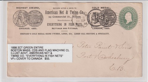 1898 boston mass illust advt - 1898,