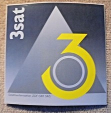 Adesivo/Sticker: 3 sat - ZDF -