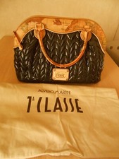 GRANDE BORSA ALVIERO MARTINI PRIMA CLASSE TRAPUNTATA COLORE NERO