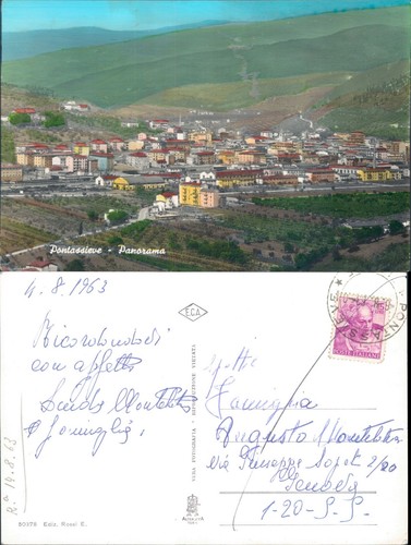 Pontassieve rara cartolina - pontassieve*rara,