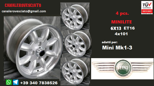 Cerchi lega minilite 13 - cerchi,