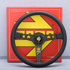 Volante MOMO Prototipo Heritage nero vera pelle 350 mm nuovo