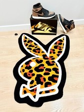 Tappeto Playboy Magazine Leopardato zona coniglietto tappeto moderno lana tappetino