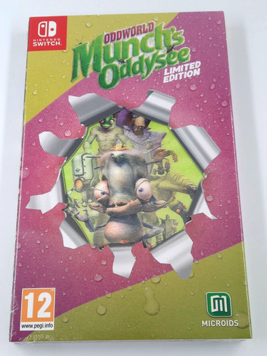 Nsw oddworld munch - nsw, •