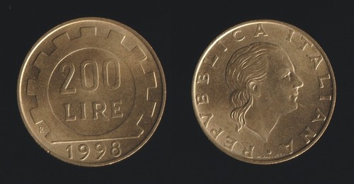 200 lire 1998 - -, italia